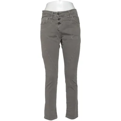 Hose (Grau) von Please Vintage Glam Baumwolle, Elasthan
