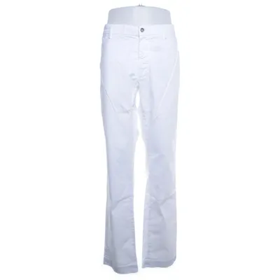 Chinos (White) from Mason's Cotton, Elastane