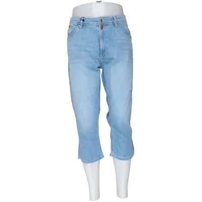 Pantacourt (Bleu) de s.Oliver Coton, Polyester