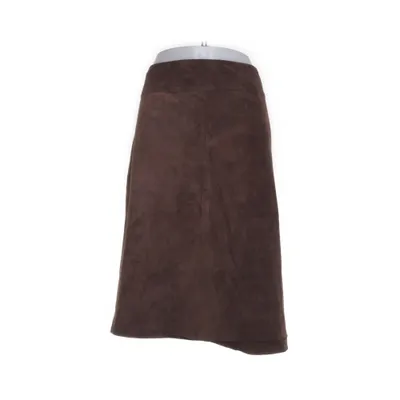 Leather skirt (Brown) from Stay Polyester, Leather