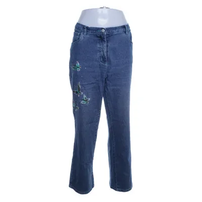 Jeans (Blue) from Laura Kent Cotton, Elastane, Polyester