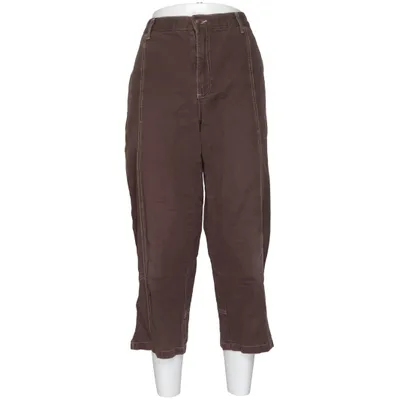 Driekwart broek (Bruin) van Merrytime Katoen, Linnen