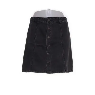 Denim skirt (Gray) from Pull & Bear Denim Cotton