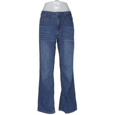 Jean (Bleu) de Forever 21 Acrylique, Coton, Lyocell, Polyamide, Polyester, Viscose