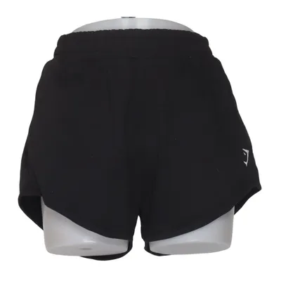 Trainingsshorts (Zwart) van Gymshark Katoen, Gerecycled polyester