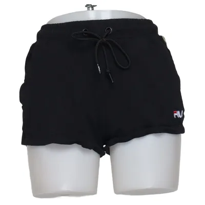 Sweatshort (Zwart) van Fila Katoen, Elastaan