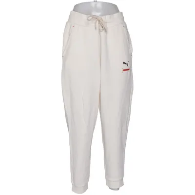 Joggingbroek (Wit) van Puma Katoen, Elastaan