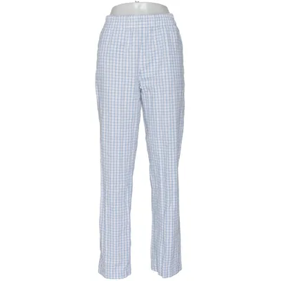 Broek (Blauw, Wit) van Envii Katoen, Polyester