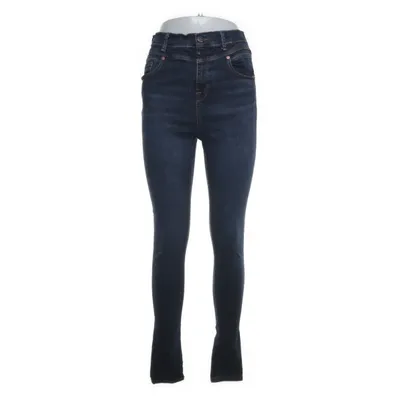 Jean (LISA DEEP BLUE ULTRA HIGH WAIST SKINNY) de C.O.J Coton, Élasthane, Polyester