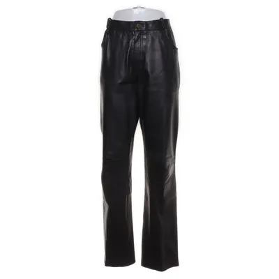 Læderbukser (Sort) Læder, Polyester