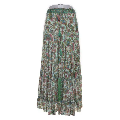 Långkjol (Flerfärgad) från Black Colour Polyester