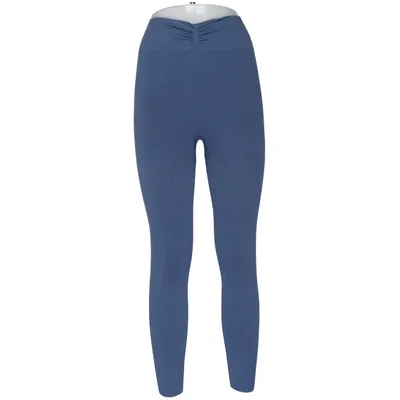 Leggings (Blå) från Yoga Searcher Bomull, Elastan, Polyamid