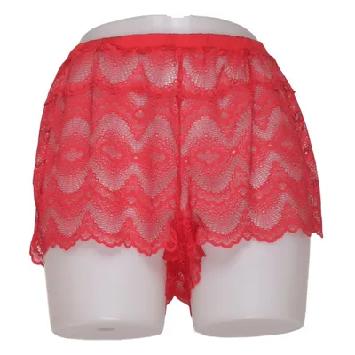 Short de pyjama (Rouge) de Undiz Élasthane, Polyamide