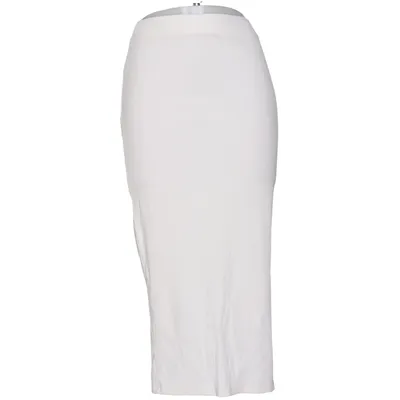 Långkjol (Vit) från Bubbleroom Elastan, Polyester, Viskos