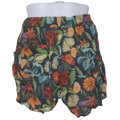 Shorts (Black, Multicolored) from Mini Market Viscose