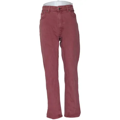 Jeans (Rød) fra Dressmann Bomuld, Elastan