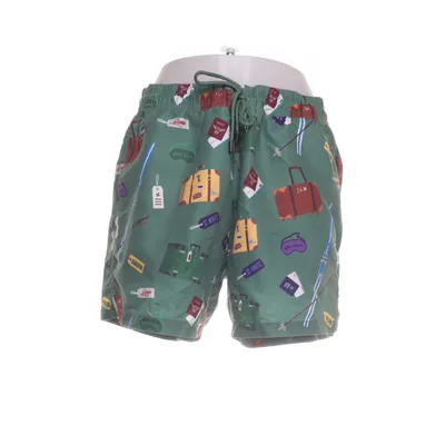 Badshorts (Grön, Flerfärgad) från Nikben Polyester