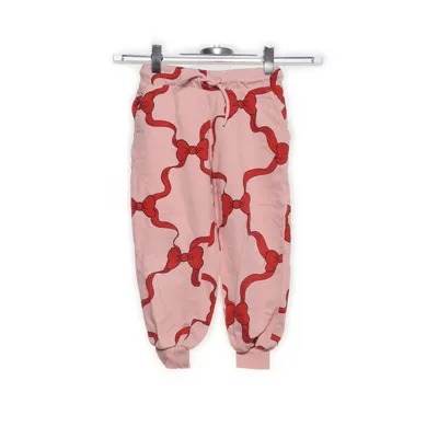 Mjukisbyxor (Rosa, Röd) från Mini Rodini Ekologisk bomull