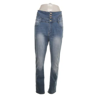 Spijkerbroek (Blauw) van Miss-One Katoen, Elastaan, Polyester