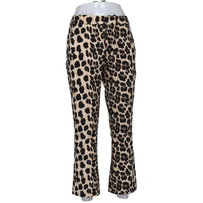 Byxor (Beige, Svart) från Zara Basic Elastan, Polyester