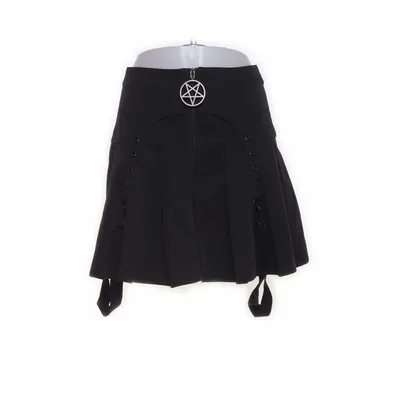 Kjol (Svart) från Killstar Elastan, Polyester