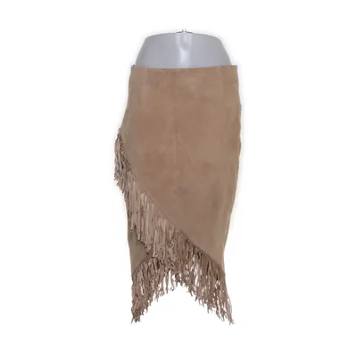 Läderkjol (Beige) från Apart Skinn, Polyester