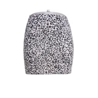 Rok (Zwart, Wit) van Clockhouse by C&A Katoen, Elastaan