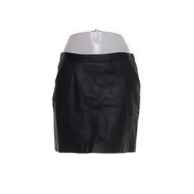 Läderkjol (BUTTERSCOTCH) från Ibana Skinn, Polyester