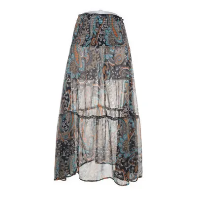Maxi skirt (Black, Multicolored) from Halens