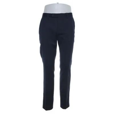 Kostymbyxor (Blå) från Dressmann Elastan, Polyester, Ull