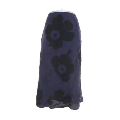 Maxi rok (Zwart, Blauw) van Marimekko Cupro