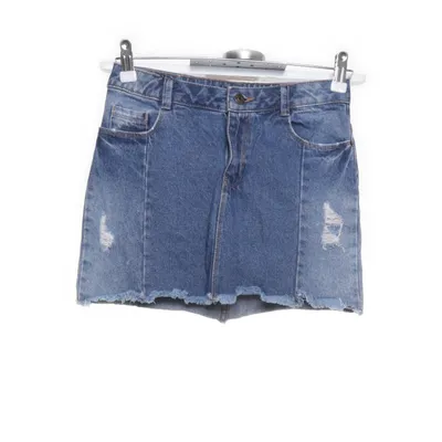 Denim skirt (Blue) from Mango Kids Cotton