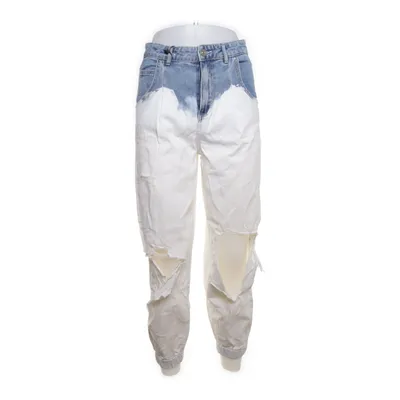 Jeans (White, Blue) from ONLY Blue Denim Cotton