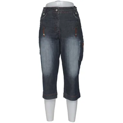 Trekvart bukser (Blå) fra Claire Jeans Bomuld, Elastan