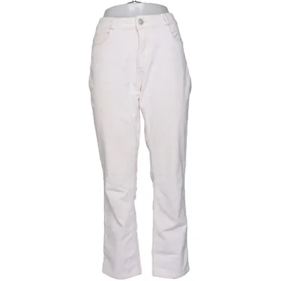Corduroy pants (White) from Para Mi Cotton, Elastane