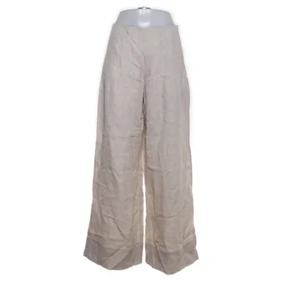 Pantalon patte d'éléphant (Beige) de Arket Coton, Lin