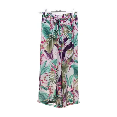 Pantalon patte d'éléphant (Blanc, Multicolore) de Hallhuber Donna Polyester