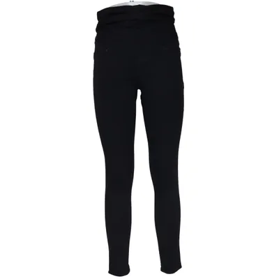 Mammabyxor (Svart) från H&M Mama Bomull, Elastan, Polyester, Viskos