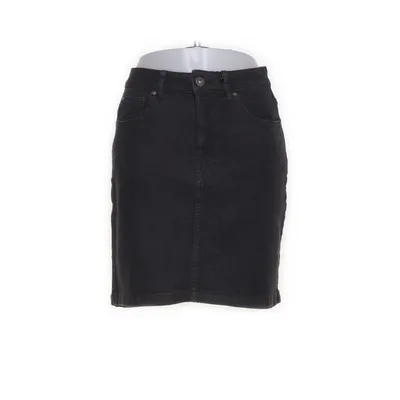 Jeanskjol (Svart) från Up2Fashion Elastan, Ekologisk bomull