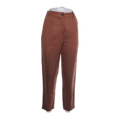 Pants (Brown) from One More Story Cotton, Linen, Lyocell