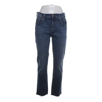 Spijkerbroek (Blauw) van 7 for All Mankind Katoen, Elastaan, Polyester