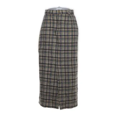 Långkjol (Flerfärgad) Viskos, Ull