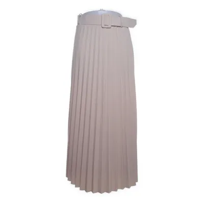 Maxi rok (Beige) van New Collection Polyester, Viscose