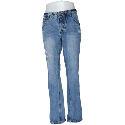 Jeans (Blue) from Sky Rebel Cotton, Polyester, Viscose