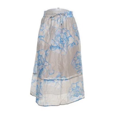 Långkjol (Beige, Flerfärgad) från Second Female Bomull, Linne, Lyocell, Nylon