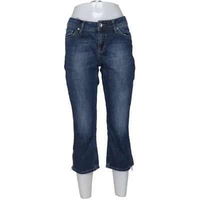 Spijkerbroek (Blauw) van ESPRIT Denim Katoen, Elastaan