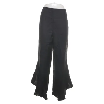 Pantalon patte d'éléphant (Noir) de H&M Lyocell, Soie
