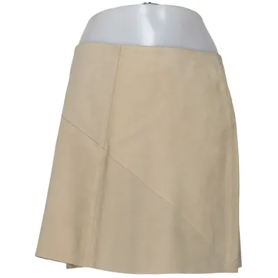 Läderkjol (Beige) från Hollies Stockholm Skinn