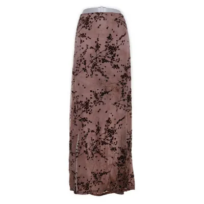 Långkjol (Beige, Brun) från PrettyLittleThing Plus Elastan, Polyamid, Polyester