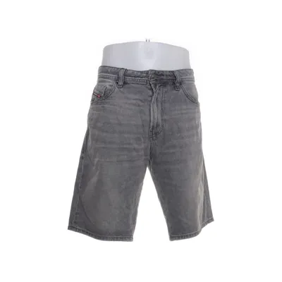 Denim shorts (Grijs) van Diesel Industry Katoen